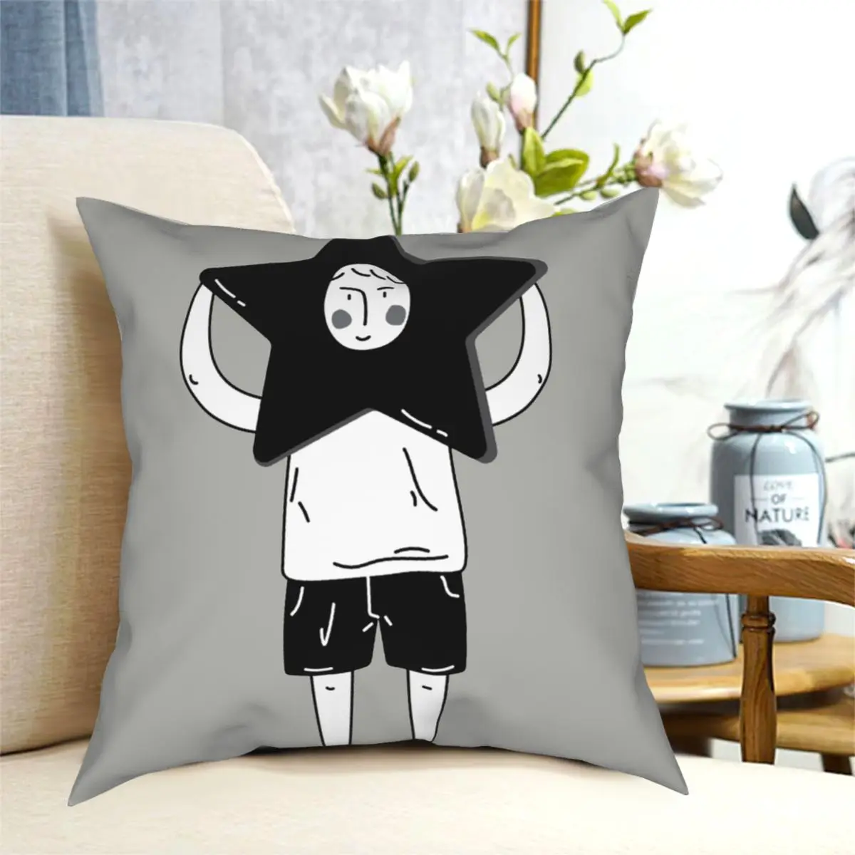 Funny Star Man Pillowcase Printing Polyester Cushion Cover Decorations Who Was Fall in Love Throw Pillow Case Cover Home 18'
Funny Star Man Pillowcase Printing Polyester Cushion Cover Decorations Who Was Fall in Love Throw Pillow Case Cover Home 18'