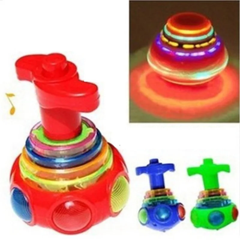 Color LED photoelectric rotary gyroscope, light music, children's toys, boy birthday gift
Color LED photoelectric rotary gyroscope, light music, children's toys, boy birthday gift