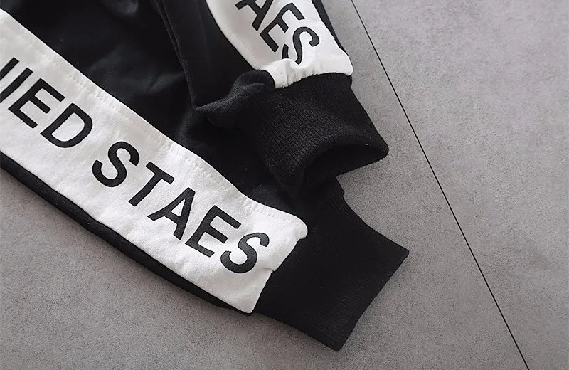 Spring Autumn Baby Boys Girls Clothes Infant Letter Cotton T Shirt Pants 2pcs/sets Children Fashion Splice Kid Casual Tracksuits
Spring Autumn Baby Boys Girls Clothes Infant Letter Cotton T Shirt Pants 2pcs/sets Children Fashion Splice Kid Casual Tracksuits
