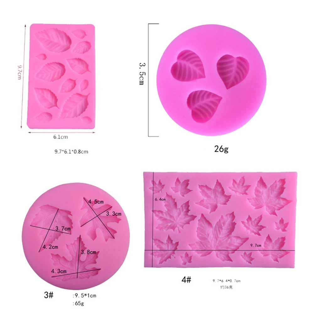 Leaves Silicone Mold Fondant Veiner Gumpaste Mold Sugarcraft Resin Clay Cake Decorating Tools
Leaves Silicone Mold Fondant Veiner Gumpaste Mold Sugarcraft Resin Clay Cake Decorating Tools