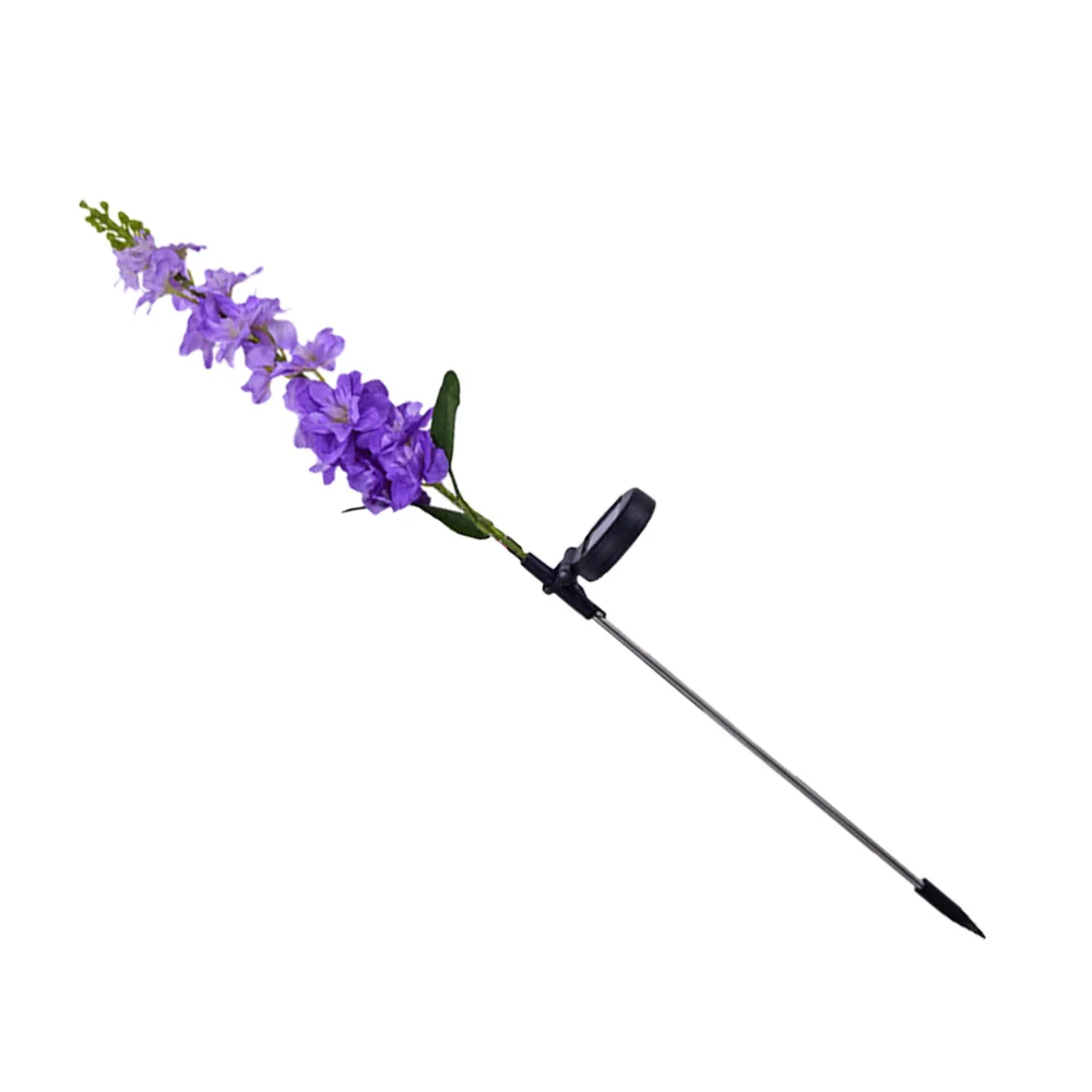 1pc Garden Solar Light Outdoor Decorative Flower Lamp Violet Flower Stake Light
1pc Garden Solar Light Outdoor Decorative Flower Lamp Violet Flower Stake Light