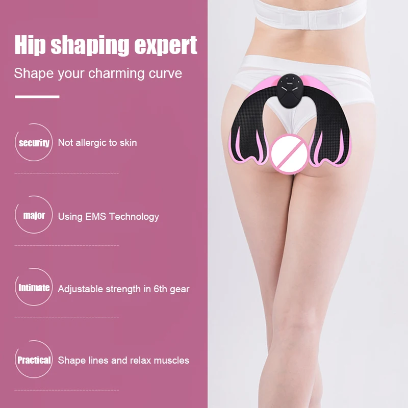 EMS Hip Trainer Hydrogel Pads Buttocks Butt Lifting Trainer Gel Patch Slimming Massager Sticker Pelvic Trainer Suelo Pelvico
EMS Hip Trainer Hydrogel Pads Buttocks Butt Lifting Trainer Gel Patch Slimming Massager Sticker Pelvic Trainer Suelo Pelvico