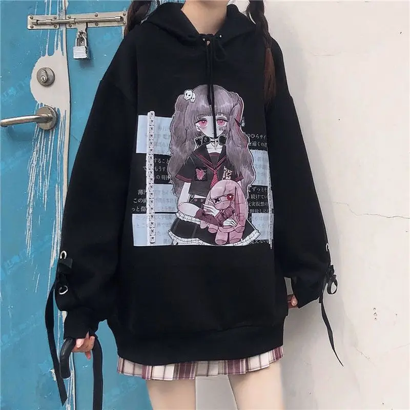 Sportswear female 2021 autumn and winter Japanese college wind animation girl ribbon Plush thickened loose jacket student
Sportswear female 2021 autumn and winter Japanese college wind animation girl ribbon Plush thickened loose jacket student
