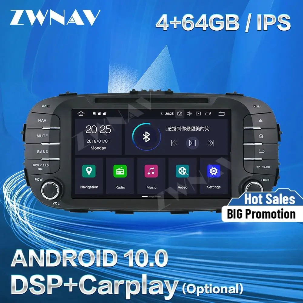 Carplay для KIA Soul 2014 2015 2016 2017 2018 2019 Android мультимедийный плеер GPS Navi Авто аудио стерео радио рекордер головное устройство
Carplay для KIA Soul 2014 2015 2016 2017 2018 2019 Android мультимедийный плеер GPS Navi Авто аудио стерео радио рекордер головное устройство