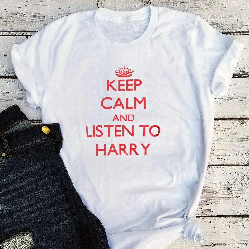 Keep Calm and Listen To H T-Shirt Letter Womens Clothing 2021 Vintage Summer Tops Gothic Casual Korean
Keep Calm and Listen To H T-Shirt Letter Womens Clothing 2021 Vintage Summer Tops Gothic Casual Korean