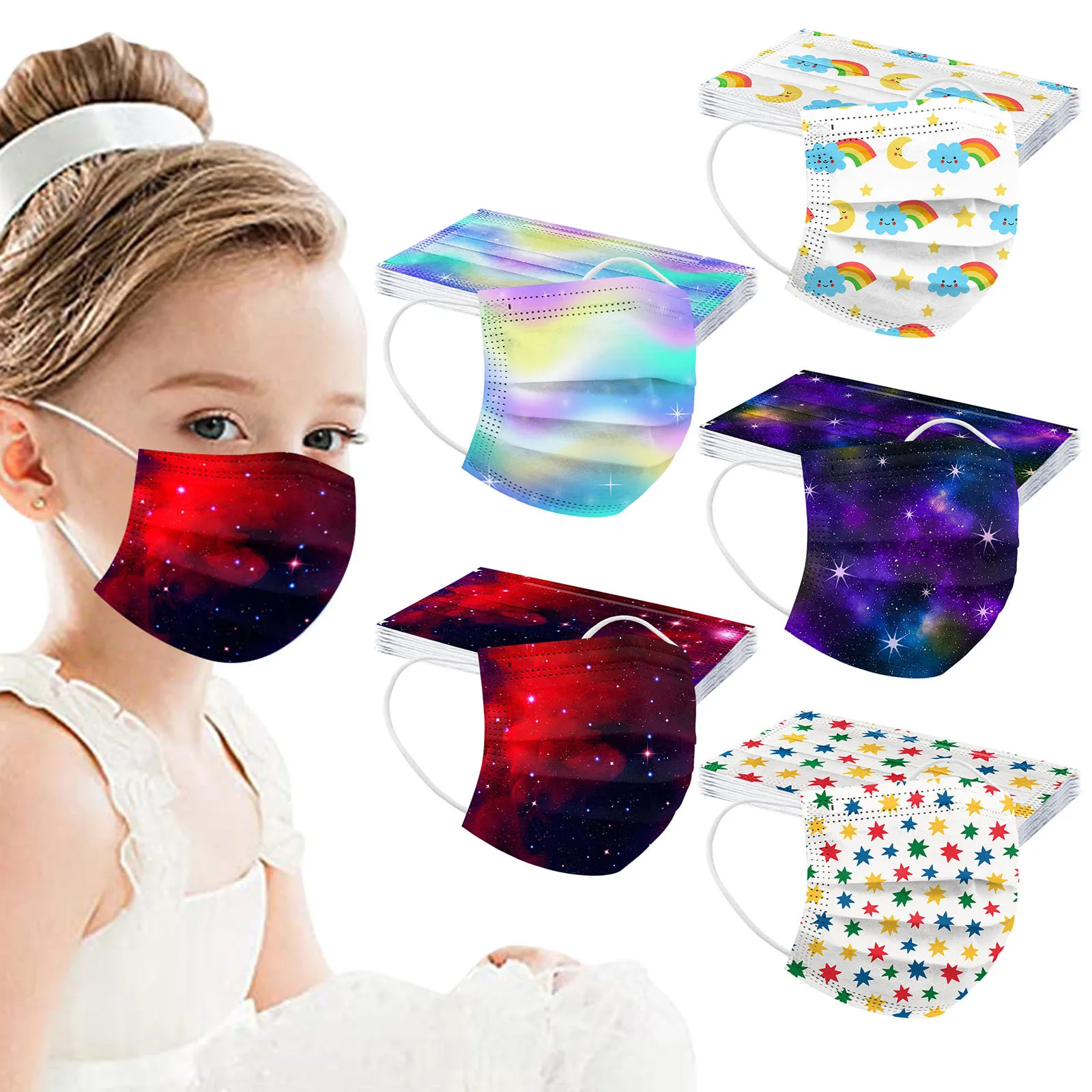 Женские одноразовые маски 50 шт., детская Защитная маска для лица с градиентным цветом, модная защитная маска для лица с принтом
Женские одноразовые маски 50 шт., детская Защитная маска для лица с градиентным цветом, модная защитная маска для лица с принтом