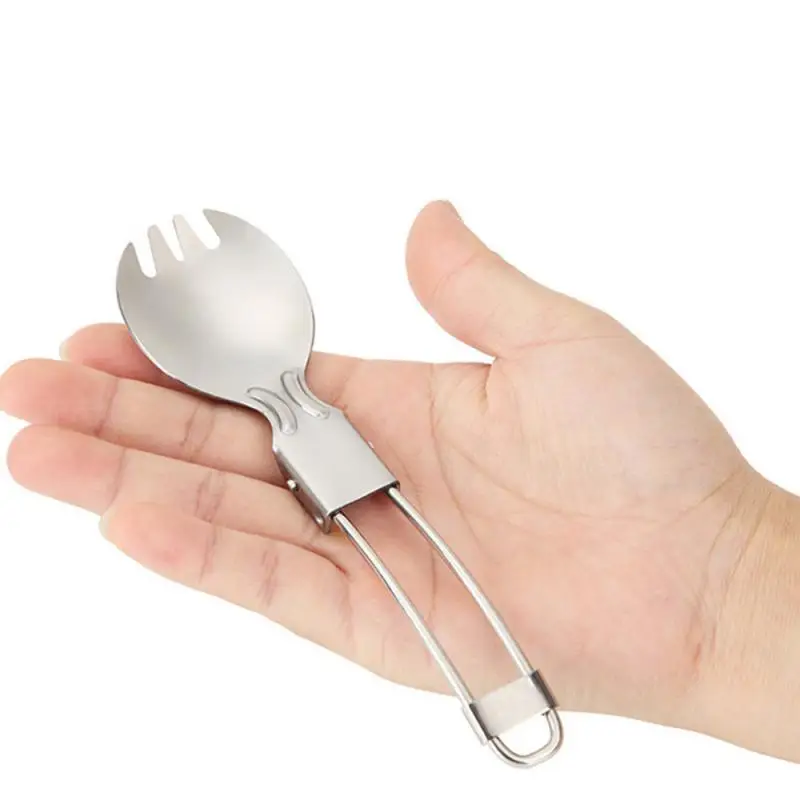 New Foldable Camping Spoon Fork Chopsticks Flatware Outdoor Picnic Cutlery Set Stainless Steel Utensil Spoon Campig Equipamiento
New Foldable Camping Spoon Fork Chopsticks Flatware Outdoor Picnic Cutlery Set Stainless Steel Utensil Spoon Campig Equipamiento
