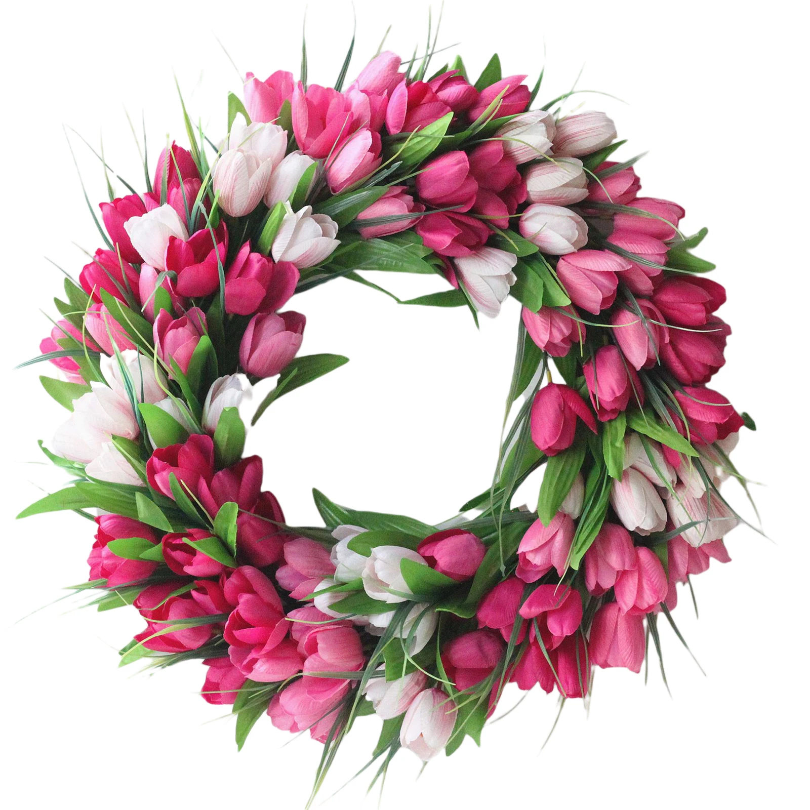 Creative Spring Simulation Tulip Garland, Flower Plant Wreath Holiday Celebration Decoration Home Door Wall Hanging Ornament
Creative Spring Simulation Tulip Garland, Flower Plant Wreath Holiday Celebration Decoration Home Door Wall Hanging Ornament