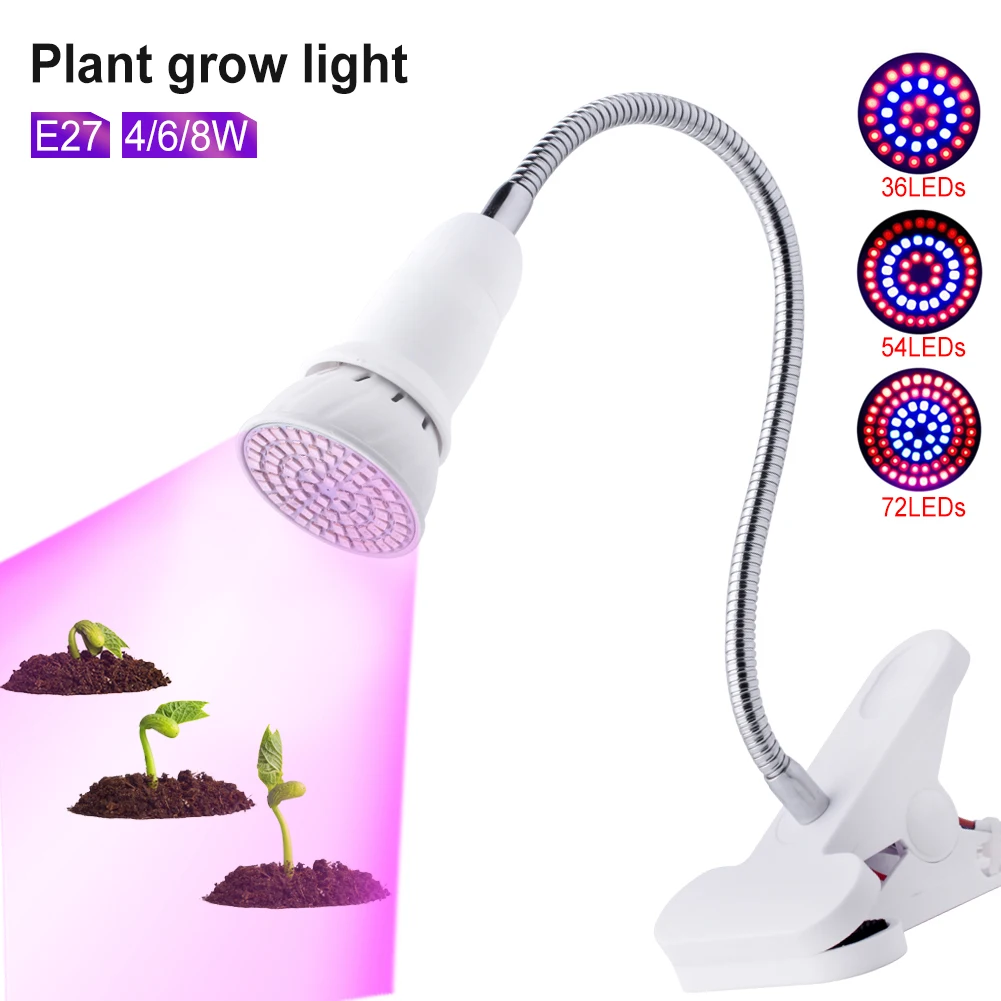 TSLEEN 36 54 72 Led Grow Light Bulb 360 Flexible E27 Lamp Holder Clip for Plants Vegetable Growing Indoor Greenhouse Hydroponics
TSLEEN 36 54 72 Led Grow Light Bulb 360 Flexible E27 Lamp Holder Clip for Plants Vegetable Growing Indoor Greenhouse Hydroponics