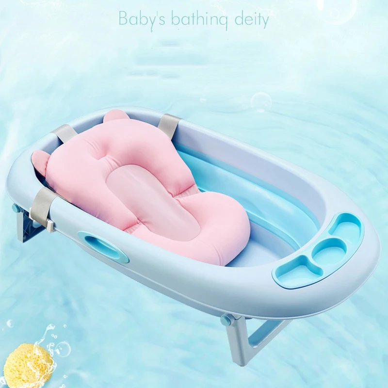 Baby Bath Seat Support Mat Foldable Baby Bath Tub Pad & Chair Newborn Bathtub Pillow Infant Anti-Slip Soft Comfort Body Cushion
Baby Bath Seat Support Mat Foldable Baby Bath Tub Pad & Chair Newborn Bathtub Pillow Infant Anti-Slip Soft Comfort Body Cushion