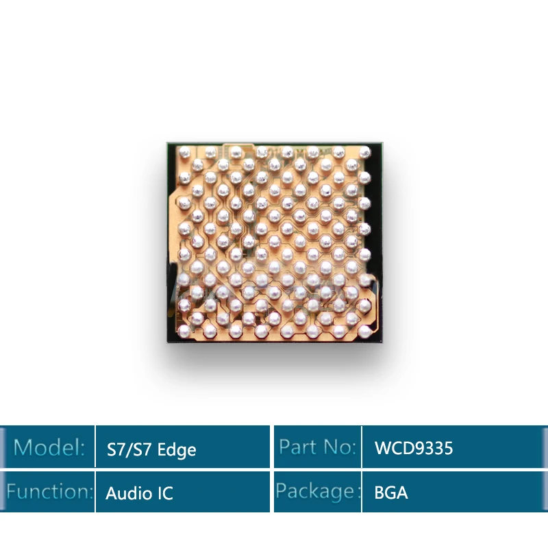 3pcs/lot WCD9335 for samsung S7 G9300/S7 Edge G9350 audio Codec ic Chip
3pcs/lot WCD9335 for samsung S7 G9300/S7 Edge G9350 audio Codec ic Chip