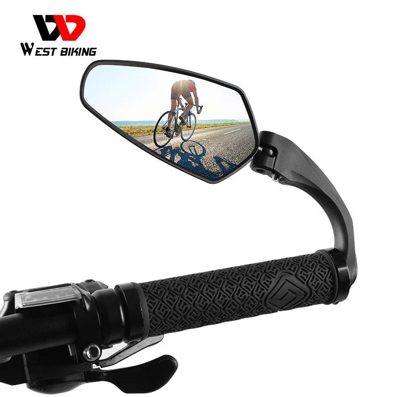 WEST BIKING Safety Bike Rear View Mirror Wide Angle MTB Road Bicycle Handlebar Mirrors Adjustable Lens Cycling Accessories
WEST BIKING Safety Bike Rear View Mirror Wide Angle MTB Road Bicycle Handlebar Mirrors Adjustable Lens Cycling Accessories
