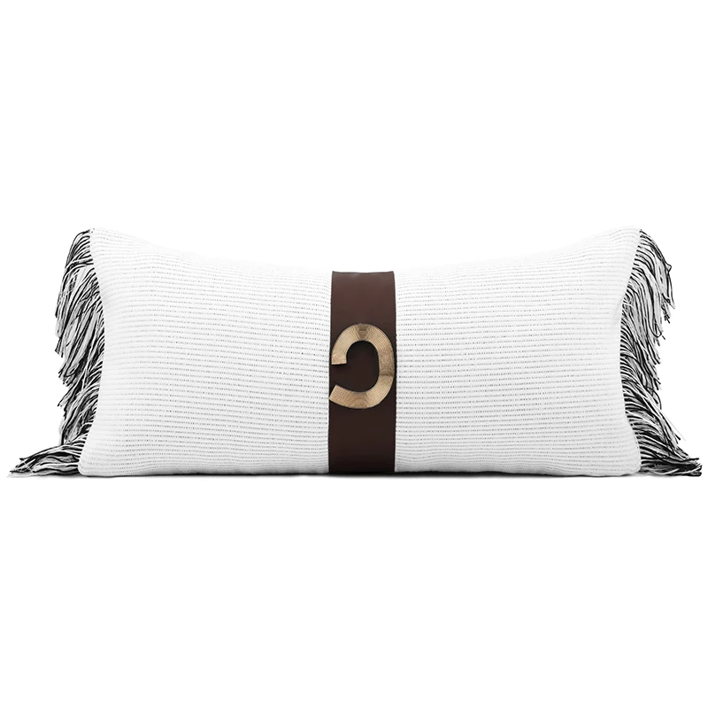 Coffee Blue Leather Patchwork Cushion Cover 30x70cm With Tassel Gold Metal Accessories Throw Pillowcase Sofa Cushions Home Decor
Coffee Blue Leather Patchwork Cushion Cover 30x70cm With Tassel Gold Metal Accessories Throw Pillowcase Sofa Cushions Home Decor