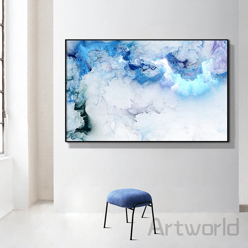 Abstract Blue White Canvas Painting On The Wall Posters and Prints Modern Art Pictures for Living Room Home Cuadros Decoration
Abstract Blue White Canvas Painting On The Wall Posters and Prints Modern Art Pictures for Living Room Home Cuadros Decoration
