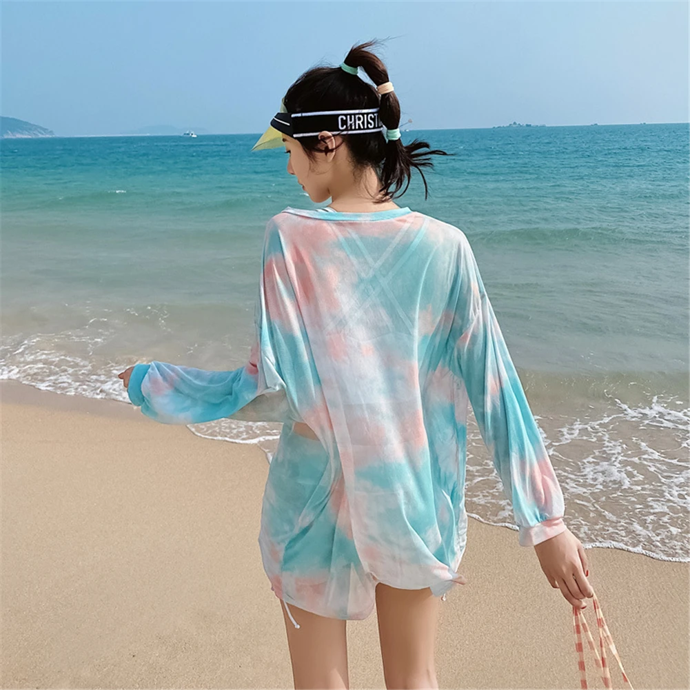 2021 New Sports Style Split Swimsuit Three-piece Blouse Sunscreen Long-sleeved Skinny Hot Spring Swimsuit Women
2021 New Sports Style Split Swimsuit Three-piece Blouse Sunscreen Long-sleeved Skinny Hot Spring Swimsuit Women