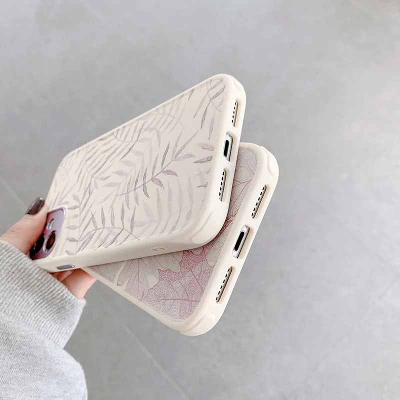 Vintage Leaves Shockproof Phone Case For iPhone 11 Pro Max X XR XS Max 7 8 Plus SE2020 12 Soft TPU Back Cover Coque Funda Gift
Vintage Leaves Shockproof Phone Case For iPhone 11 Pro Max X XR XS Max 7 8 Plus SE2020 12 Soft TPU Back Cover Coque Funda Gift