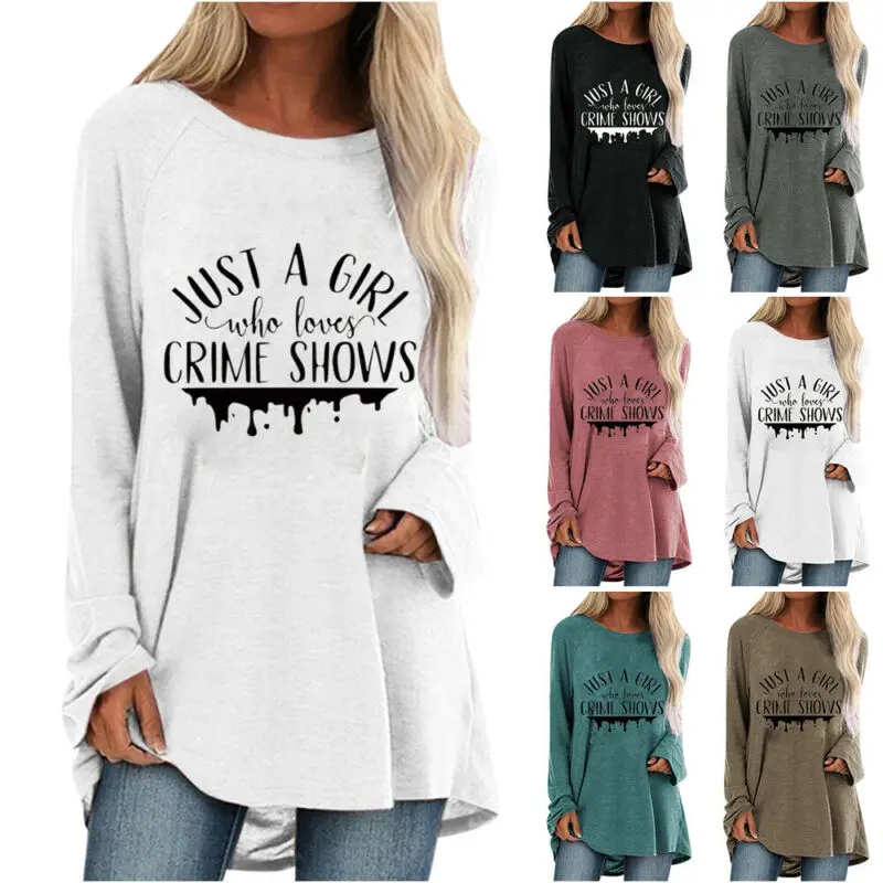 New Women Winter Autumn Long Sleeve T-Shirts Casual Loose Blouse Tops Plus Sizes 
New Women Winter Autumn Long Sleeve T-Shirts Casual Loose Blouse Tops Plus Sizes