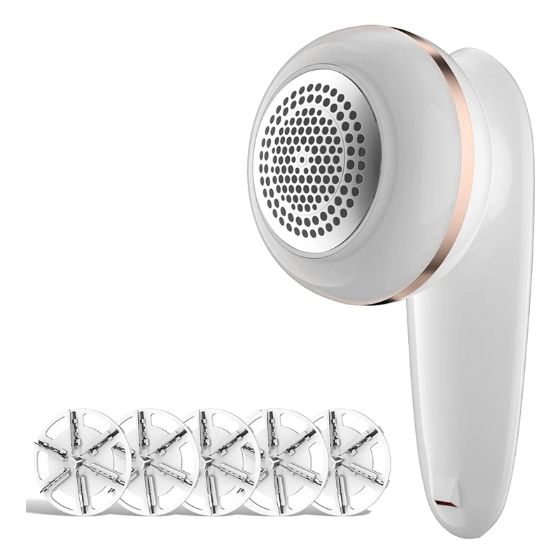 Sweater Fabric Shaver,Rechargeable Electric Lint Remover and Replaceable Stainless Steel Blade for Clothes,Sweater,Couch
Sweater Fabric Shaver,Rechargeable Electric Lint Remover and Replaceable Stainless Steel Blade for Clothes,Sweater,Couch