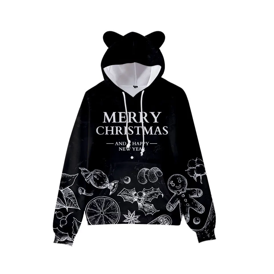 2020 Hot Sale Christmas Hoodies Sweatshirt Kawaii Harajuku Cat Ear Hooded kids hoodies for Boys Girls Christmas Clothes Outwear
2020 Hot Sale Christmas Hoodies Sweatshirt Kawaii Harajuku Cat Ear Hooded kids hoodies for Boys Girls Christmas Clothes Outwear