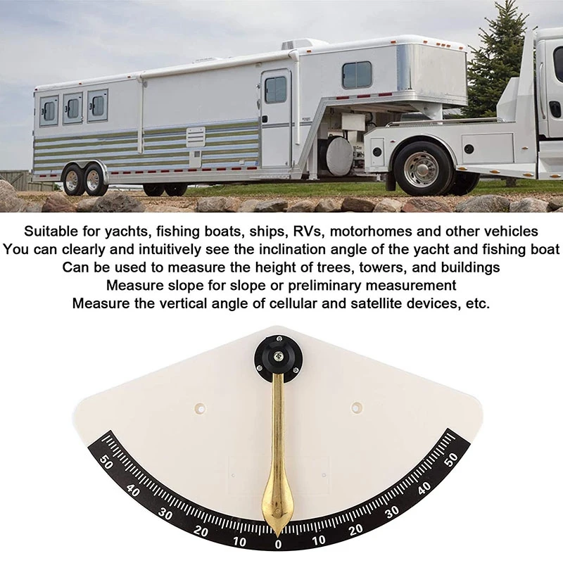 Inclinometer Marine Clinometer Level Inclinometer Angle Finder Instrument for Ships Boats Yachts RVs Nautical Clinometer
Inclinometer Marine Clinometer Level Inclinometer Angle Finder Instrument for Ships Boats Yachts RVs Nautical Clinometer