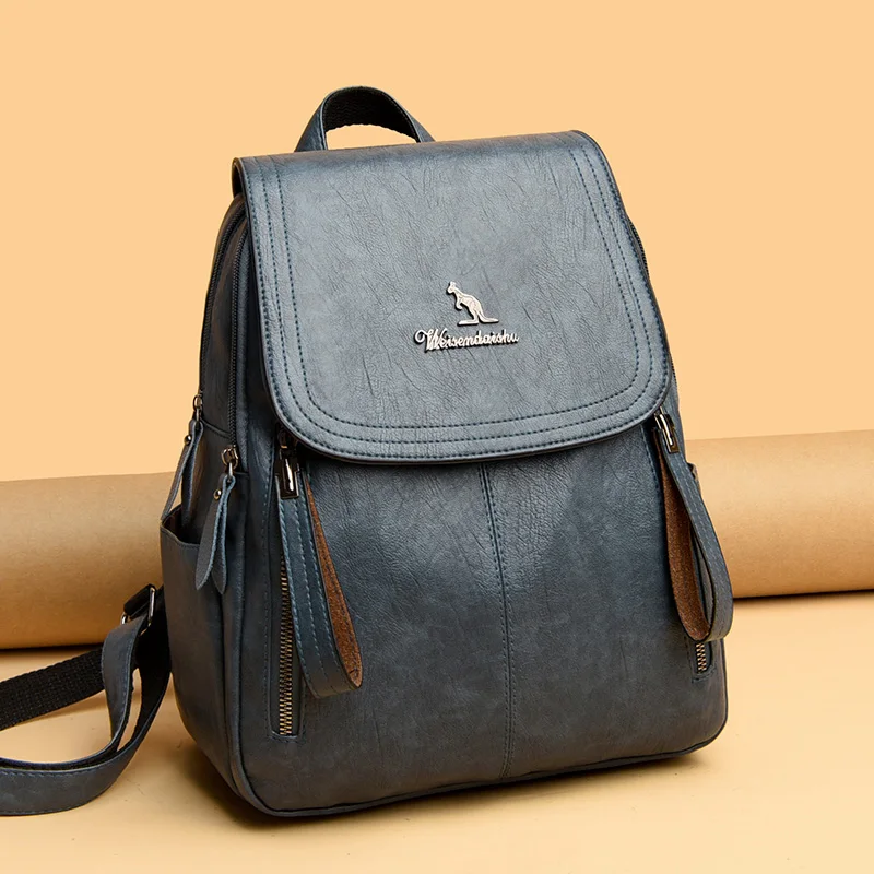 2021 High Quality Leather Backpack Women Backpacks Casual Travel Backpack School Bag for Girls Luxury Ladies Sac A Dos Back Pack
2021 High Quality Leather Backpack Women Backpacks Casual Travel Backpack School Bag for Girls Luxury Ladies Sac A Dos Back Pack