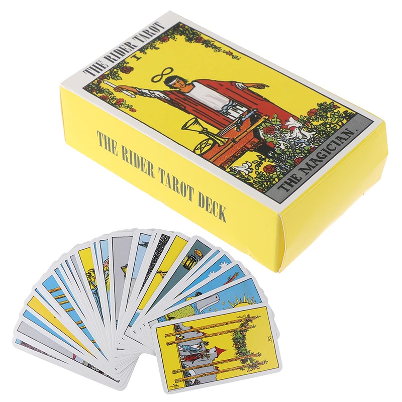 High Quality Radiant Rider Wait Tarot Cards Board Game English Version Read Fate Cards Games
High Quality Radiant Rider Wait Tarot Cards Board Game English Version Read Fate Cards Games