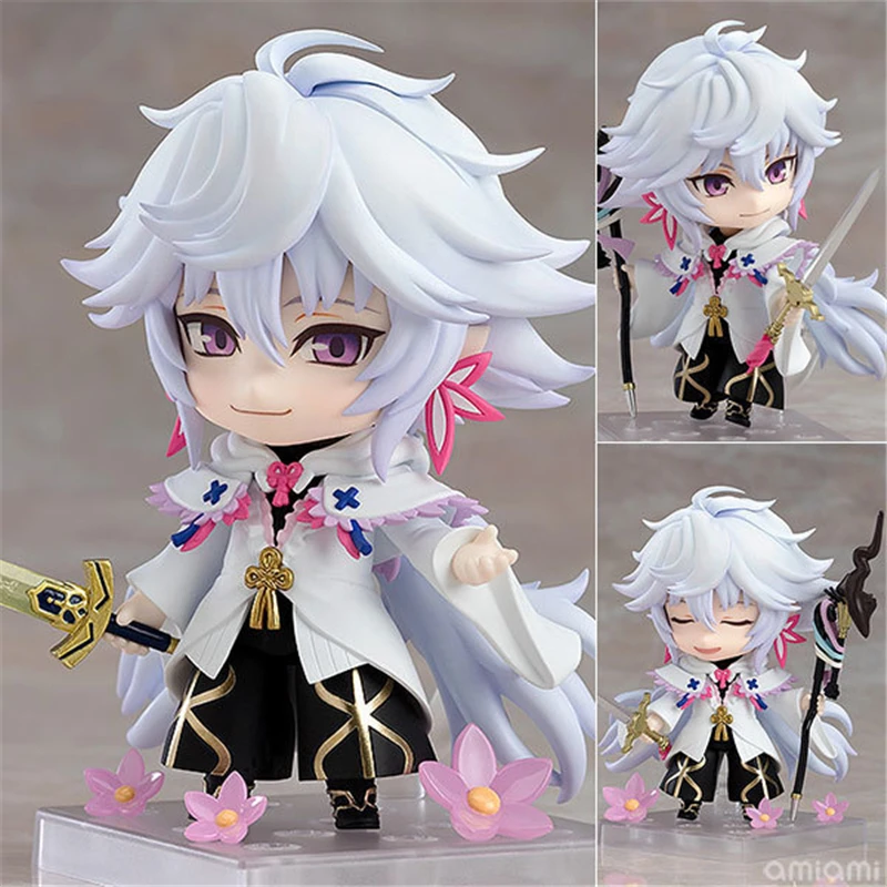 Милый аниме Fate Grand Order 970-DX Caster Merlin Magus of Flower Ver. Экшн-фигурка из ПВХ, Коллекционная модель, игрушки, кукла 10 см
Милый аниме Fate Grand Order 970-DX Caster Merlin Magus of Flower Ver. Экшн-фигурка из ПВХ, Коллекционная модель, игрушки, кукла 10 см