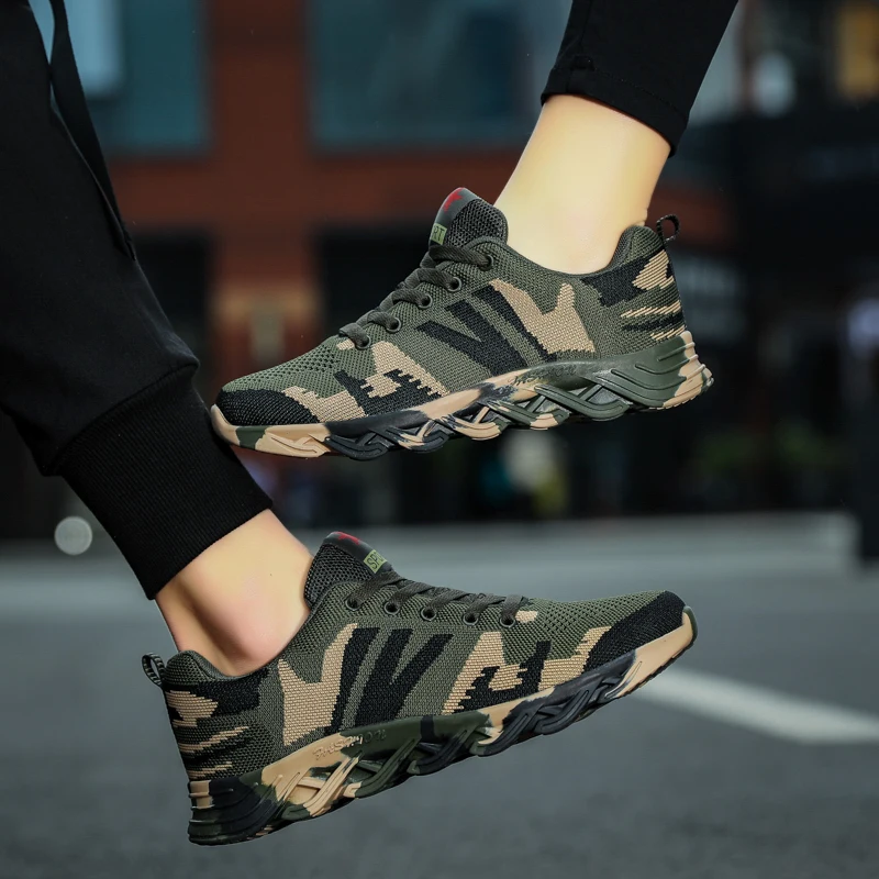 Spring And Autumn New Men's Camouflage Sports Shoes Korean Couple Casual Shoes Breathable Running Women's Shoes Summer Students
Spring And Autumn New Men's Camouflage Sports Shoes Korean Couple Casual Shoes Breathable Running Women's Shoes Summer Students