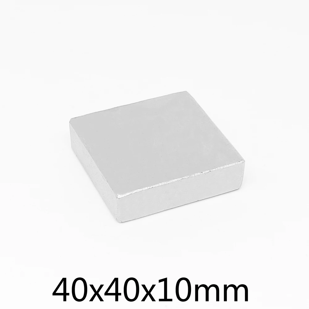 1/2PCS 40x40x10mm Square Super Powerful Strong Magnetic Magnets N35 Block Neodymium Magnet 40x40x10 Permanent Magnets 40*40*10
1/2PCS 40x40x10mm Square Super Powerful Strong Magnetic Magnets N35 Block Neodymium Magnet 40x40x10 Permanent Magnets 40*40*10