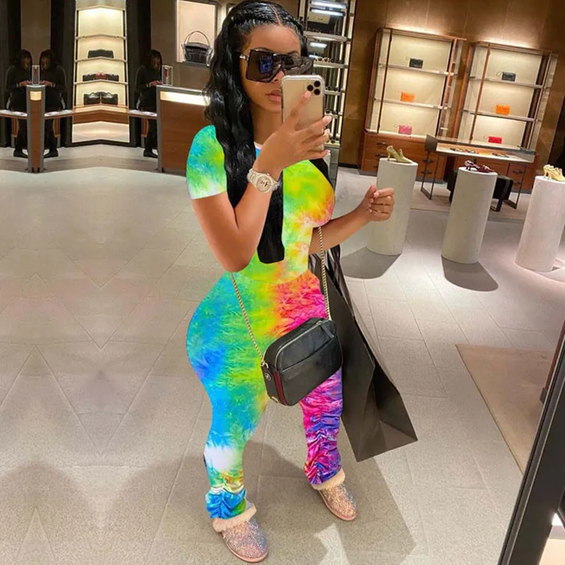 Спортивный костюм с принтом Tie Dye, комплект из двух предметов, футболка и штаны, повседневная уличная одежда для фестиваля, клубная одежда
Спортивный костюм с принтом Tie Dye, комплект из двух предметов, футболка и штаны, повседневная уличная одежда для фестиваля, клубная одежда