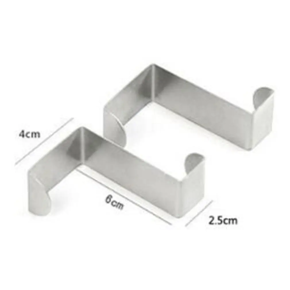 2PCS Door Hook Stainless Cabinet Clothes Hanger Kitchen Organizer Cozinha Storage Organizer Rack Holder Tools Hot 
2PCS Door Hook Stainless Cabinet Clothes Hanger Kitchen Organizer Cozinha Storage Organizer Rack Holder Tools Hot