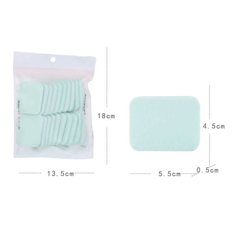 Wet&Dry Square Round Sponge Foundation Puff Cosmetic Puff Makeup Tool New Arrival 20pcs Professional Makeup Puff Hot
Wet&Dry Square Round Sponge Foundation Puff Cosmetic Puff Makeup Tool New Arrival 20pcs Professional Makeup Puff Hot