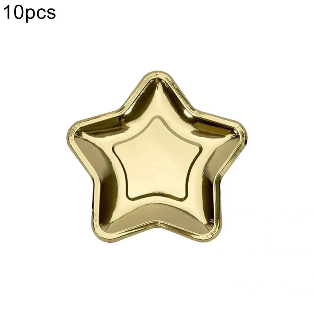 Easy-cleaning 10Pcs/Set Beautiful Star Design Disposable Plate Colorful Disposable Plate Fashion for New Year
Easy-cleaning 10Pcs/Set Beautiful Star Design Disposable Plate Colorful Disposable Plate Fashion for New Year