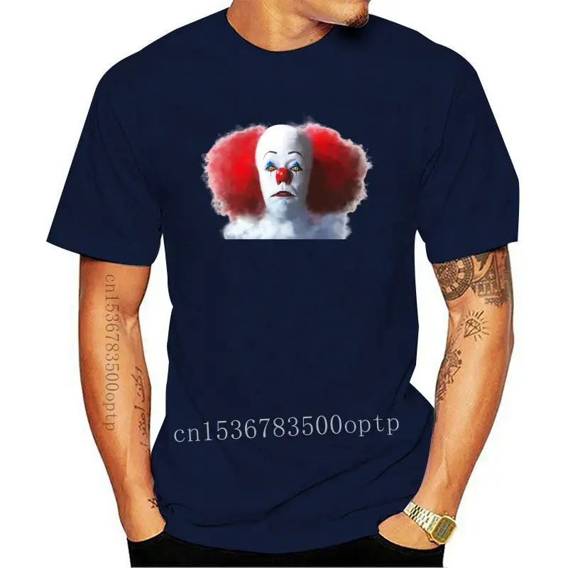 Мужские футболки Stephen King's It, повседневные футболки с рисунком из фильма «ужасы» на Хэллоуин, мужские футболки клоуна из 100% хлопка с коротким ...
Мужские футболки Stephen King's It, повседневные футболки с рисунком из фильма «ужасы» на Хэллоуин, мужские футболки клоуна из 100% хлопка с коротким ...