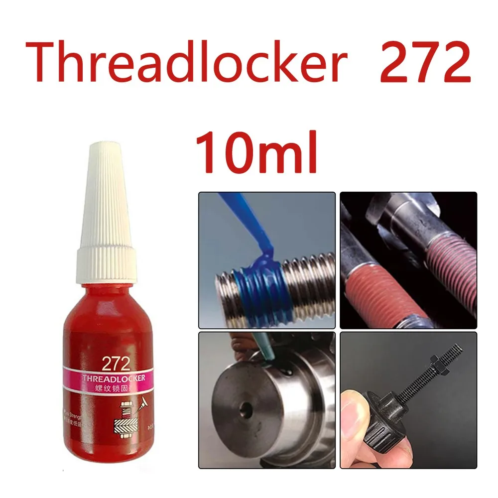 10 Ml High Strength Threadlocker Red Threadlocker Adhesive 272 Glue Line Sealing Anticorrosive Solid Glue Anaerobic Sealant New
10 Ml High Strength Threadlocker Red Threadlocker Adhesive 272 Glue Line Sealing Anticorrosive Solid Glue Anaerobic Sealant New