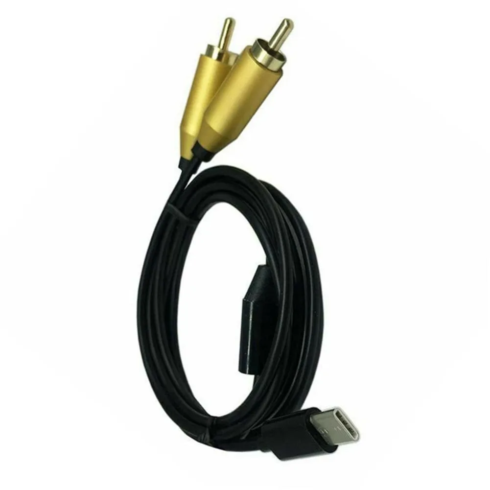 Dual RCA Male To Type-C USB C Signal Video AV Audio Cable Lead Connector Cord Type C To Dual RCA Cable
Dual RCA Male To Type-C USB C Signal Video AV Audio Cable Lead Connector Cord Type C To Dual RCA Cable