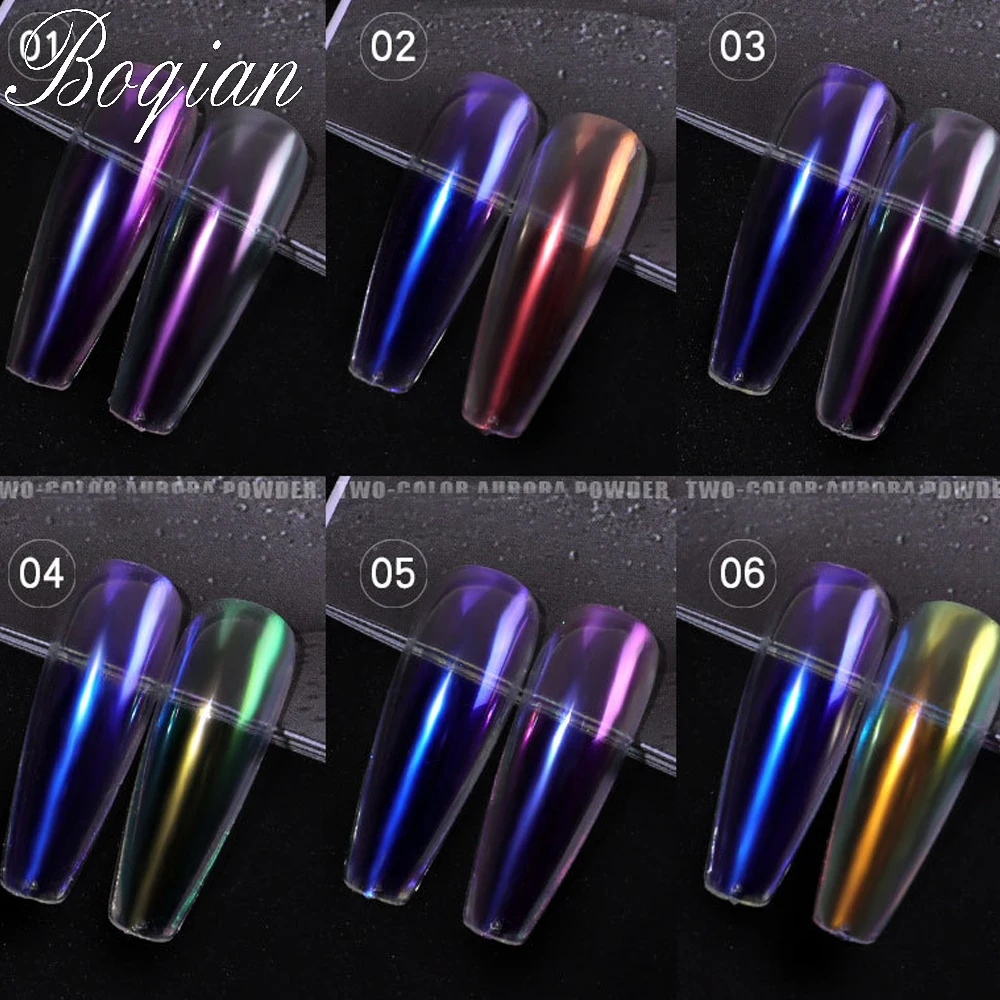 BQAN1PC Nail Solid Ice Transparent Nail Glitter Twocolor Aurora Powder 1Box Chrome Mermaid Mirror Laser DIY Magic Shiny Nail Art
BQAN1PC Nail Solid Ice Transparent Nail Glitter Twocolor Aurora Powder 1Box Chrome Mermaid Mirror Laser DIY Magic Shiny Nail Art