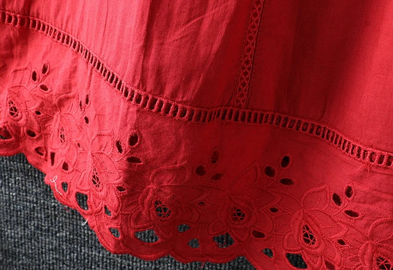 2019 summer new women fresh drawstring O-Neck hollow out embroidery shirt female loose casual short sleeve blouse tops
2019 summer new women fresh drawstring O-Neck hollow out embroidery shirt female loose casual short sleeve blouse tops