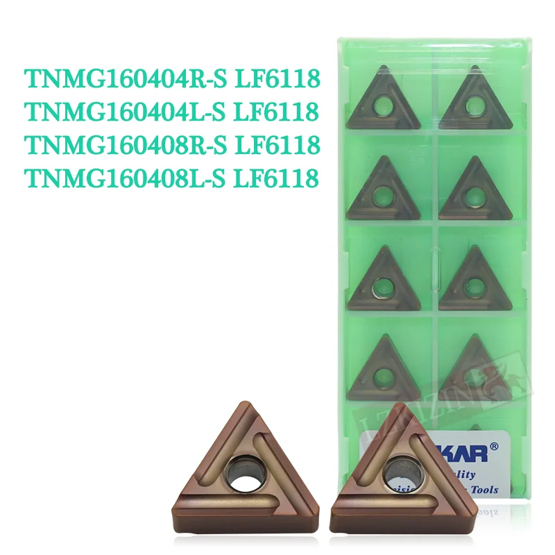 10pcs TNMG160404 TNMG160408 R S L S LF6118 Original DESKAR Carbide Insert Cutter tool CNC Lathe Turning Tool For Stainless Steel
10pcs TNMG160404 TNMG160408 R S L S LF6118 Original DESKAR Carbide Insert Cutter tool CNC Lathe Turning Tool For Stainless Steel