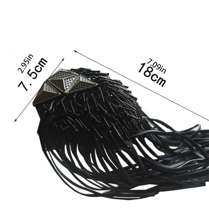 Beaded Blazer Epaulet Leather Fringe Tassel Holder Epaulette Spikes Brooch Shoulder Brooches Women Men Suit Accessories
Beaded Blazer Epaulet Leather Fringe Tassel Holder Epaulette Spikes Brooch Shoulder Brooches Women Men Suit Accessories