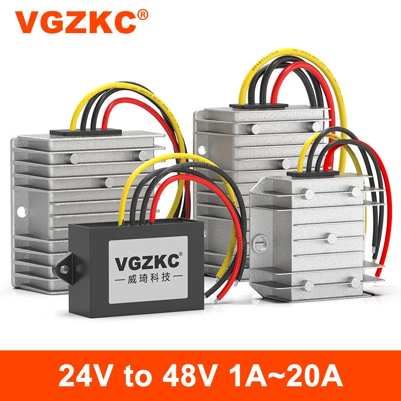 VGZKC 24V to 48V 1A 2A 3A 5A 6A 8A 10A 15A 20A DC power boost module 24V to 48V automotive power converter-booster
VGZKC 24V to 48V 1A 2A 3A 5A 6A 8A 10A 15A 20A DC power boost module 24V to 48V automotive power converter-booster