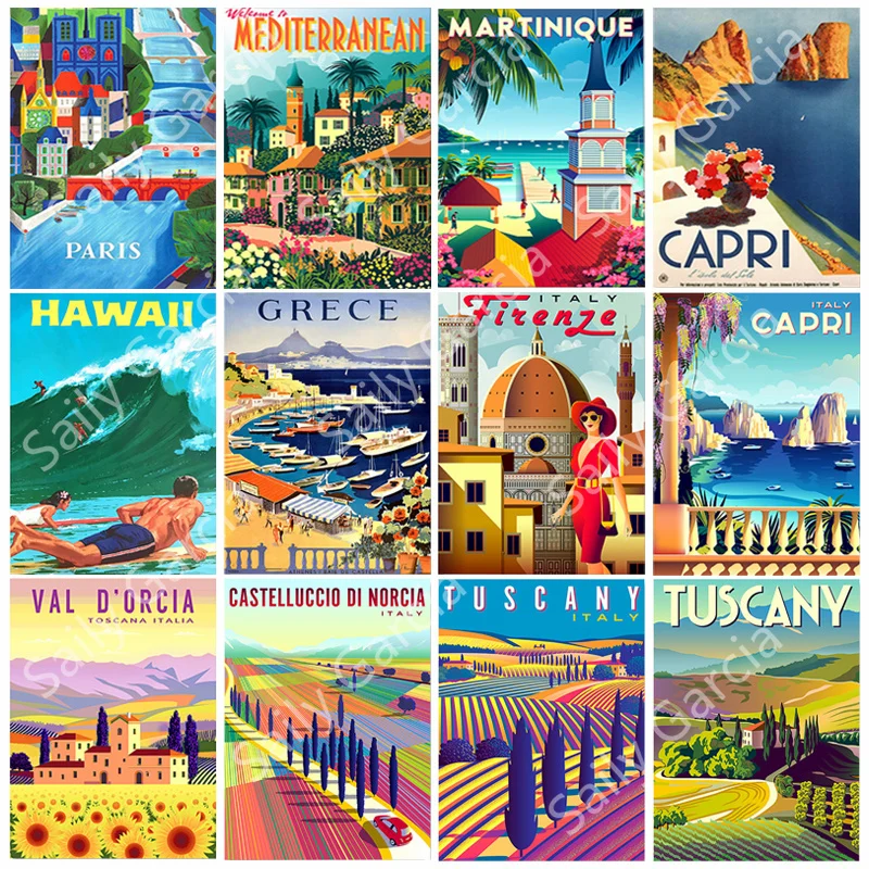 Vintage Poster Travel City Metal Tin Signs New York Paris Spain Landscape Retro Plaque Metal Plate Wall Art Decor for Bar Home
Vintage Poster Travel City Metal Tin Signs New York Paris Spain Landscape Retro Plaque Metal Plate Wall Art Decor for Bar Home