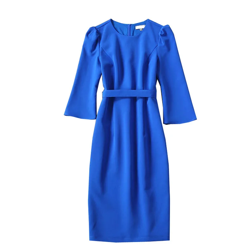 JCHB 2021 autumn new round neck sleeve one-step skirt with buttocks showing thin elegant temperament blue dress
JCHB 2021 autumn new round neck sleeve one-step skirt with buttocks showing thin elegant temperament blue dress