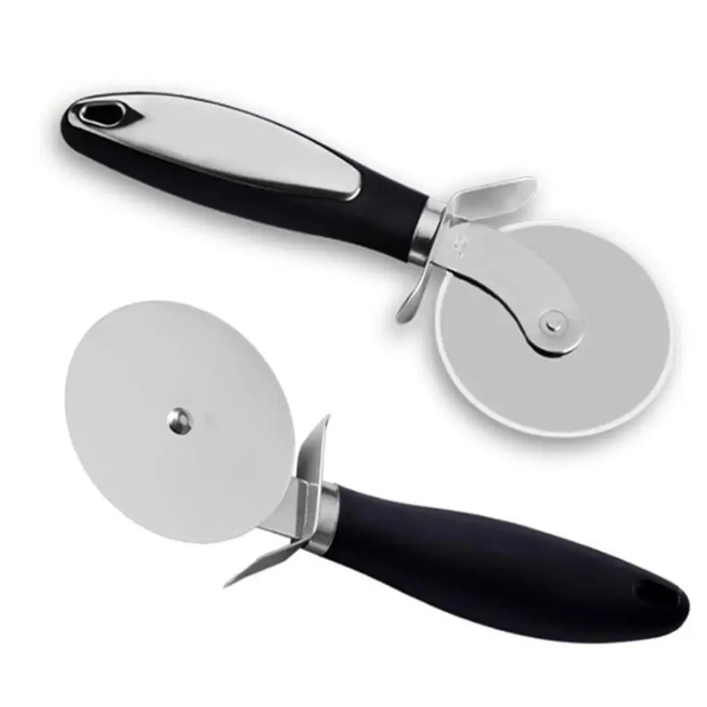 Stainless Steel Pizza Knife Pastry Cutter Pizza Slicer Cookie Cake Cooking Dough Roller Wheel Scissors Durable Baking Tool
Stainless Steel Pizza Knife Pastry Cutter Pizza Slicer Cookie Cake Cooking Dough Roller Wheel Scissors Durable Baking Tool