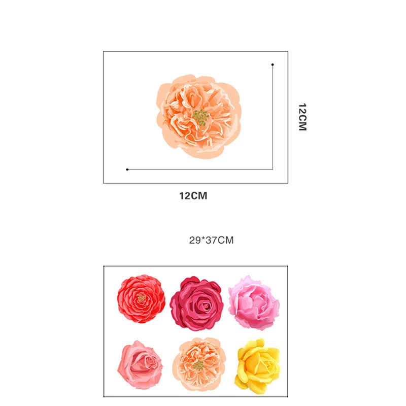 red Pink yellow rose flower decoration stickers Modern home wall decoration Festive party confession scene atmosphere decor
red Pink yellow rose flower decoration stickers Modern home wall decoration Festive party confession scene atmosphere decor
