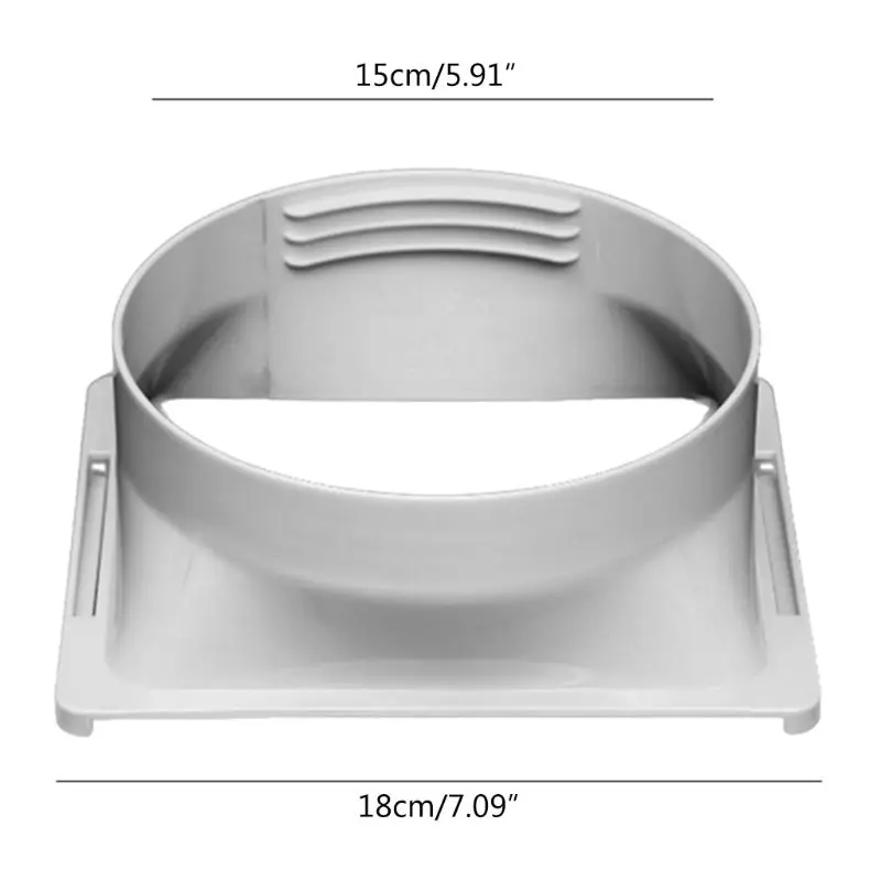 15cm Square Portable Air Conditioning Body Exhaust Duct Interface Pipe Connector Conditioner Parts Easy Install
15cm Square Portable Air Conditioning Body Exhaust Duct Interface Pipe Connector Conditioner Parts Easy Install