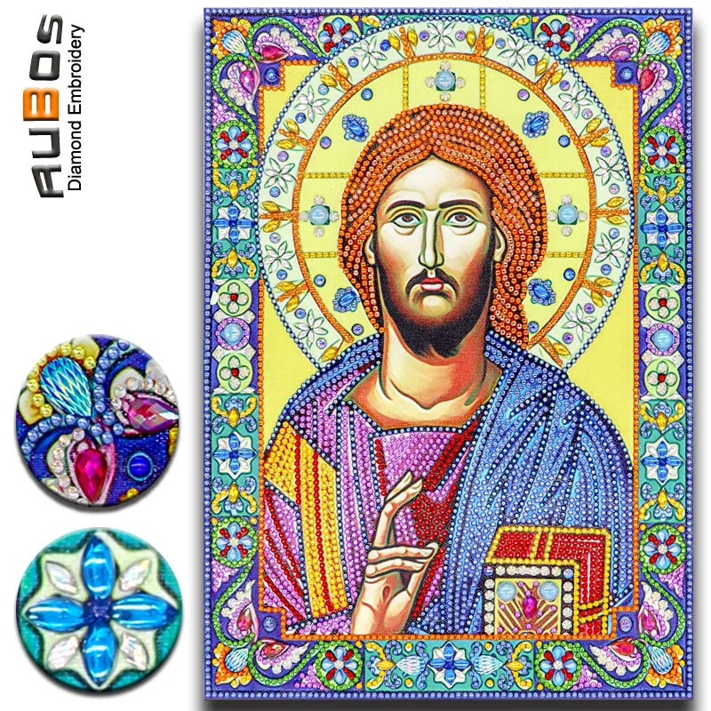RUBOS 5D Diamond Embroidery Icons Christ Pantocrator Savior Diamond Painting Cross Stitch Big Bead Pearl Stone Sale Hobby Decor
RUBOS 5D Diamond Embroidery Icons Christ Pantocrator Savior Diamond Painting Cross Stitch Big Bead Pearl Stone Sale Hobby Decor