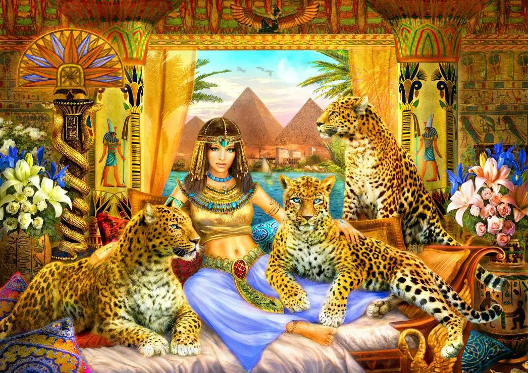 JMINE Div 5D Egyptian Queen panther Full Diamond Painting cross stitch kits art High Quality Animal 3D paint by diamonds
JMINE Div 5D Egyptian Queen panther Full Diamond Painting cross stitch kits art High Quality Animal 3D paint by diamonds
