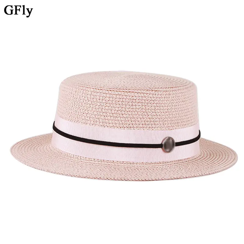 Ladies Sun Fedora Hats Straw Hat European and American Retro Gold Braided Hat Female Sunshade Flat Cap Visors Hats
Ladies Sun Fedora Hats Straw Hat European and American Retro Gold Braided Hat Female Sunshade Flat Cap Visors Hats