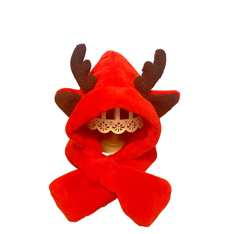 Baby hat scarf one autumn and winter boys plush cap children's ear caps cute windproof and warm
Baby hat scarf one autumn and winter boys plush cap children's ear caps cute windproof and warm